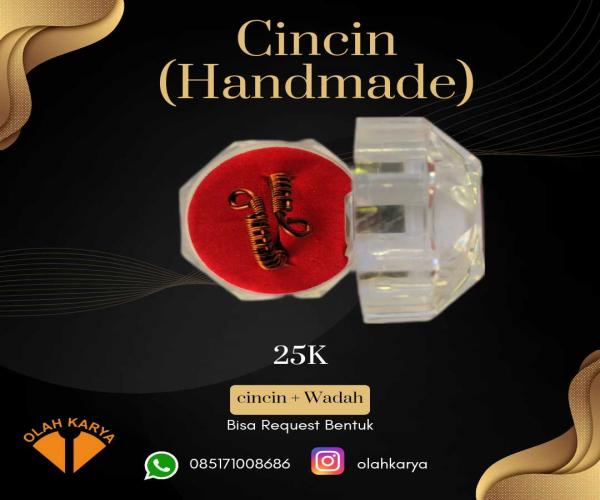 Cincin (Handmade dari kawat Tembaga)