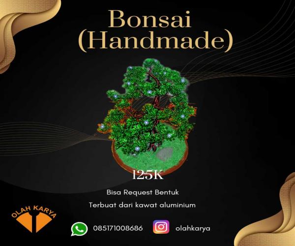 Bonsai (Handmade dari kawat Aluminium)