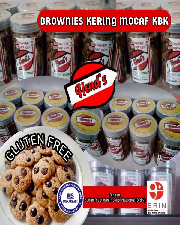 Brownies Kering Mocaf